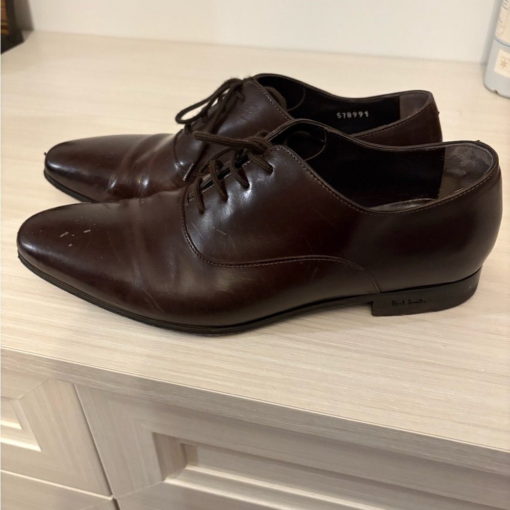 Paul Smith brown dress shoe.  Sz 7.